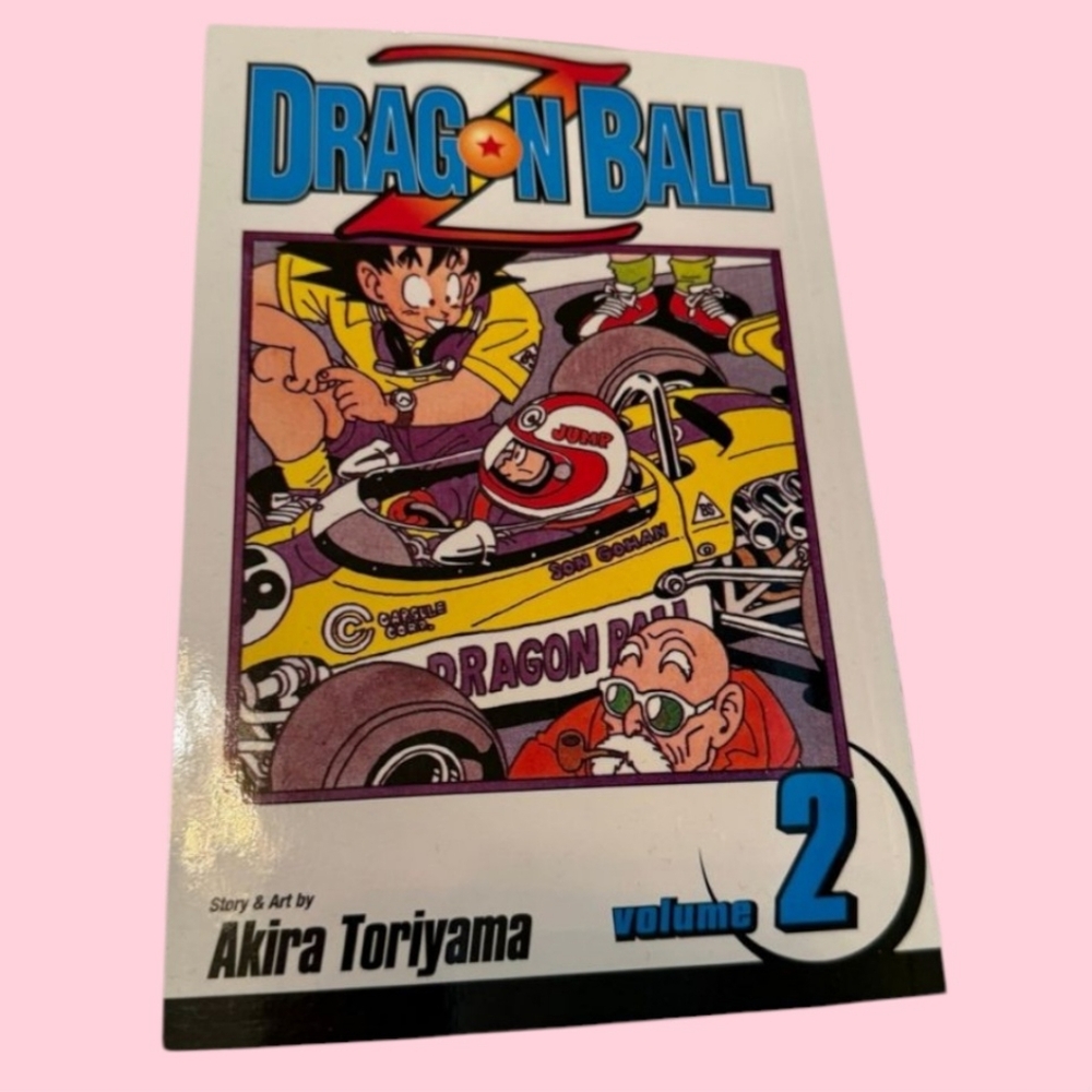 DBZ Dragon Ball Z Volume 2 Akira Toriyama English Manga White Cover VIZ